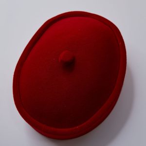 Red Felt Fez Hat