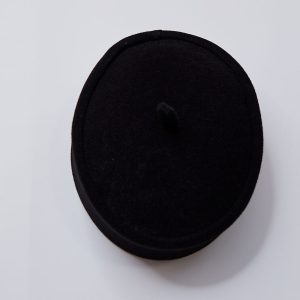 Black Felt Fez Hat
