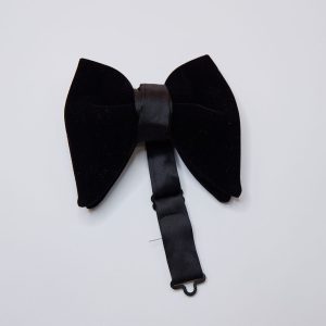 Black Velvet Self-Tie Bow Tie